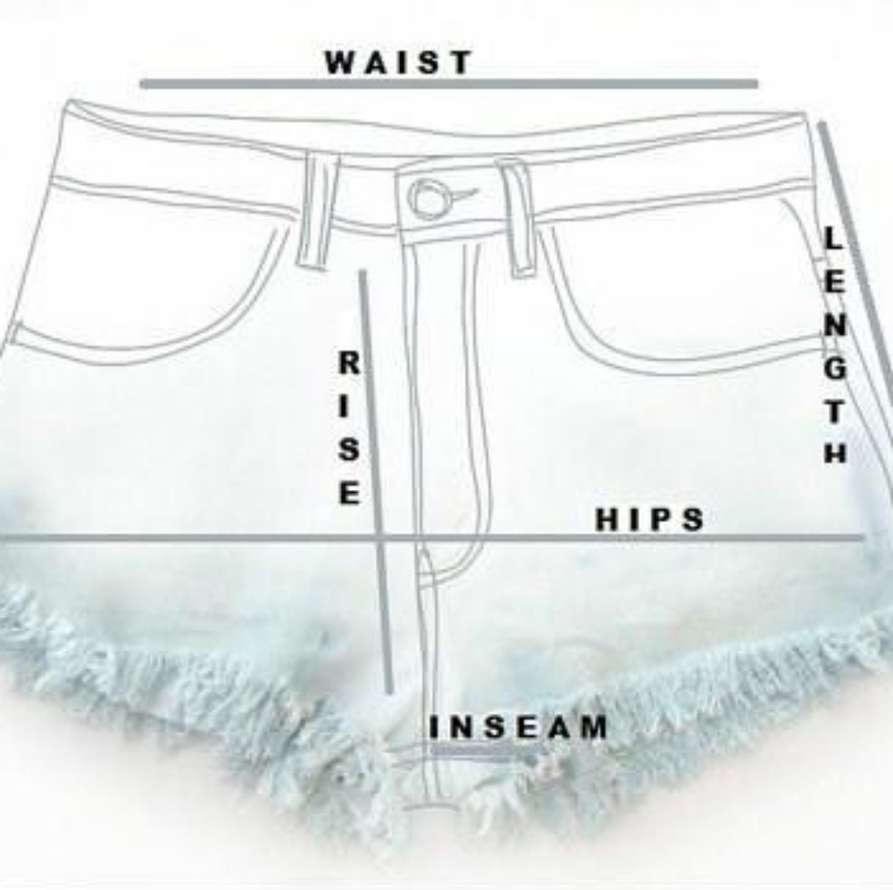 3/$30 // Cut Off Low-Rise Denim Jean Shorts - Picture 7 of 8